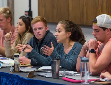 College of Letters & Science senator Tamar Barlev speaks during the weekly Legislative Council meeting on Wednesday, October 26, 2016.