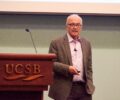 Kydland, a Nobel laureate in economics, joined a group of academics and journalists traveling to North Korea last spring for a peace conference. He met with North Korean students and professors on the trip in an attempt to open up avenues for broader research. Though the trip was diplomatic, he noted that it was “purely scientific.” Soham Tikekar / Daily Nexus