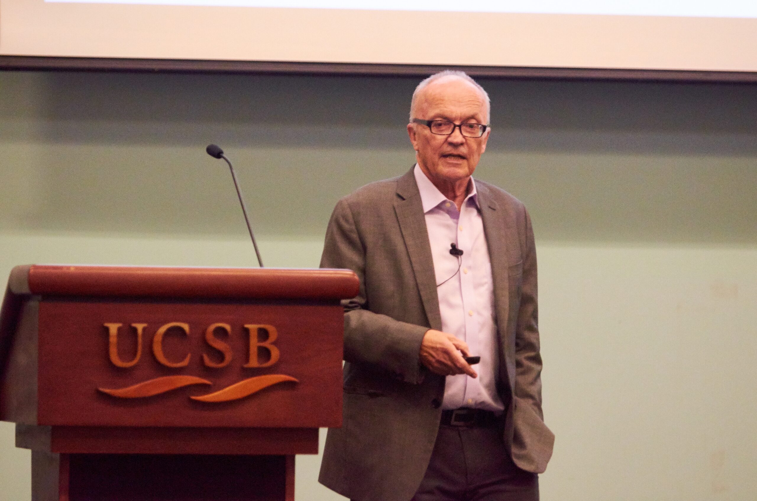 Kydland, a Nobel laureate in economics, joined a group of academics and journalists traveling to North Korea last spring for a peace conference. He met with North Korean students and professors on the trip in an attempt to open up avenues for broader research. Though the trip was diplomatic, he noted that it was “purely scientific.” Soham Tikekar / Daily Nexus