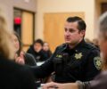 Over 60 of the training sessions have been held since January, with approximately 100 people attending each session. The program aims to give students and faculty the skills to deal with hostile situations of all kinds. Stephen Manga / Daily Nexus