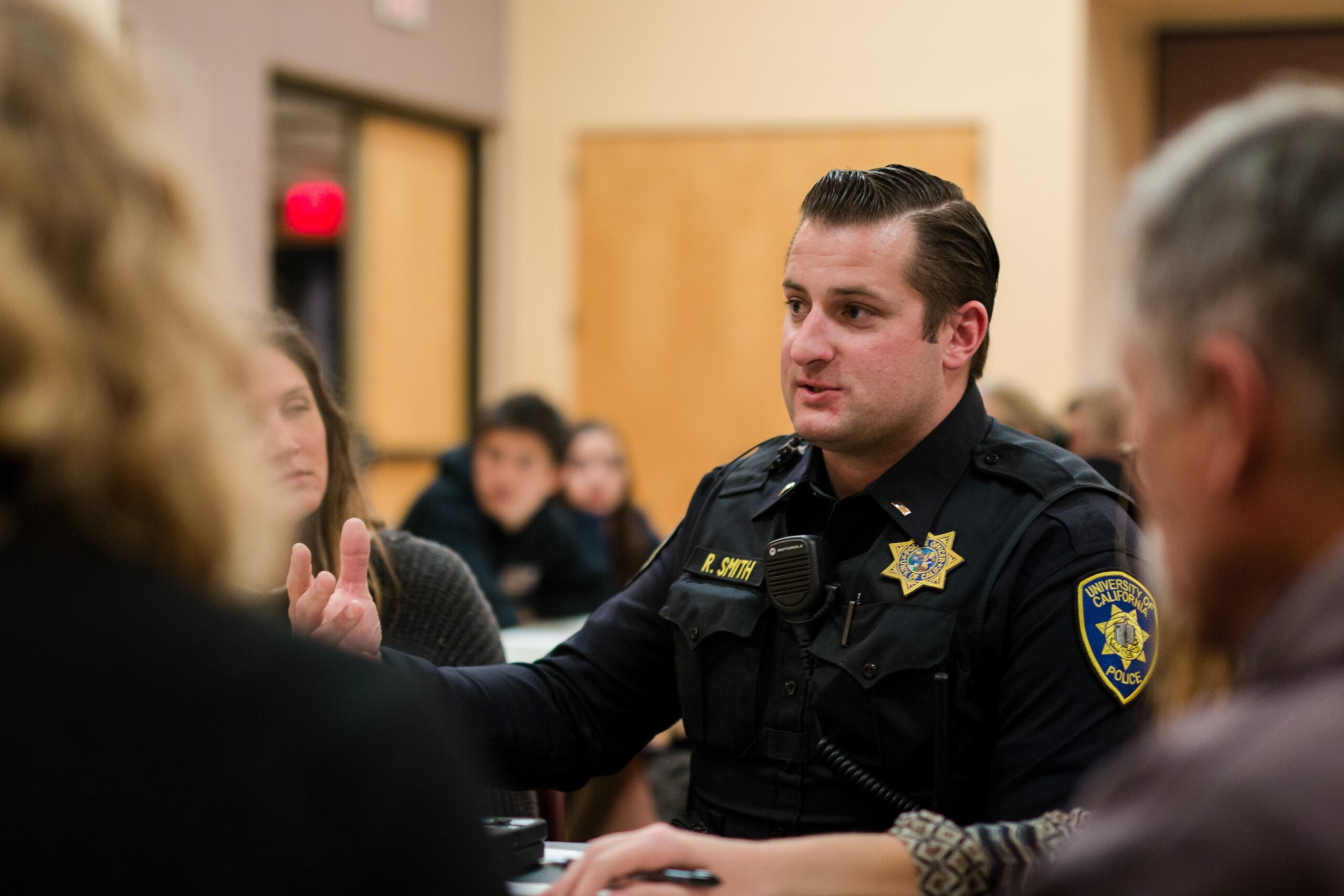 Over 60 of the training sessions have been held since January, with approximately 100 people attending each session. The program aims to give students and faculty the skills to deal with hostile situations of all kinds. Stephen Manga / Daily Nexus