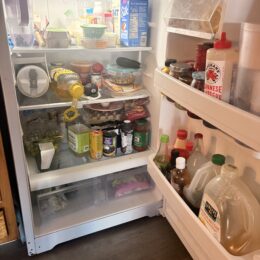 Every time I look in our fridge, it’s like an insight into the individual lives of the housemates.