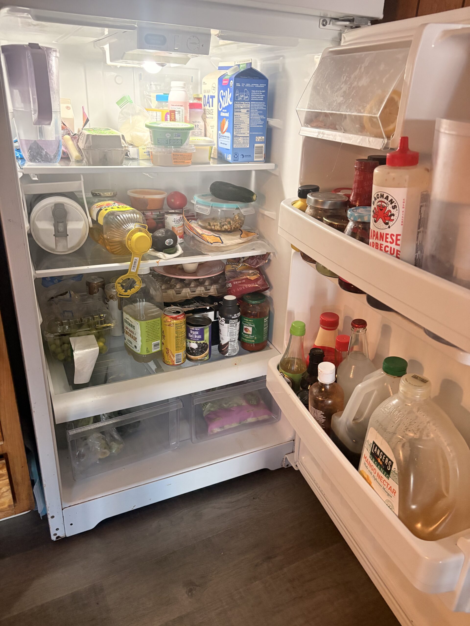 Every time I look in our fridge, it’s like an insight into the individual lives of the housemates.